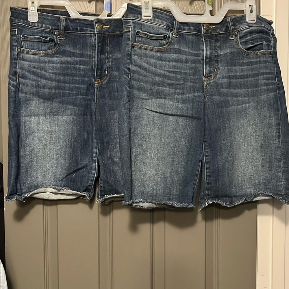 Jean shorts in good condition.